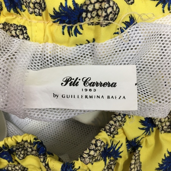 Pili Carrera Boys Pineapple Swim Trunk Shorts 10Y - Picture 7 of 8